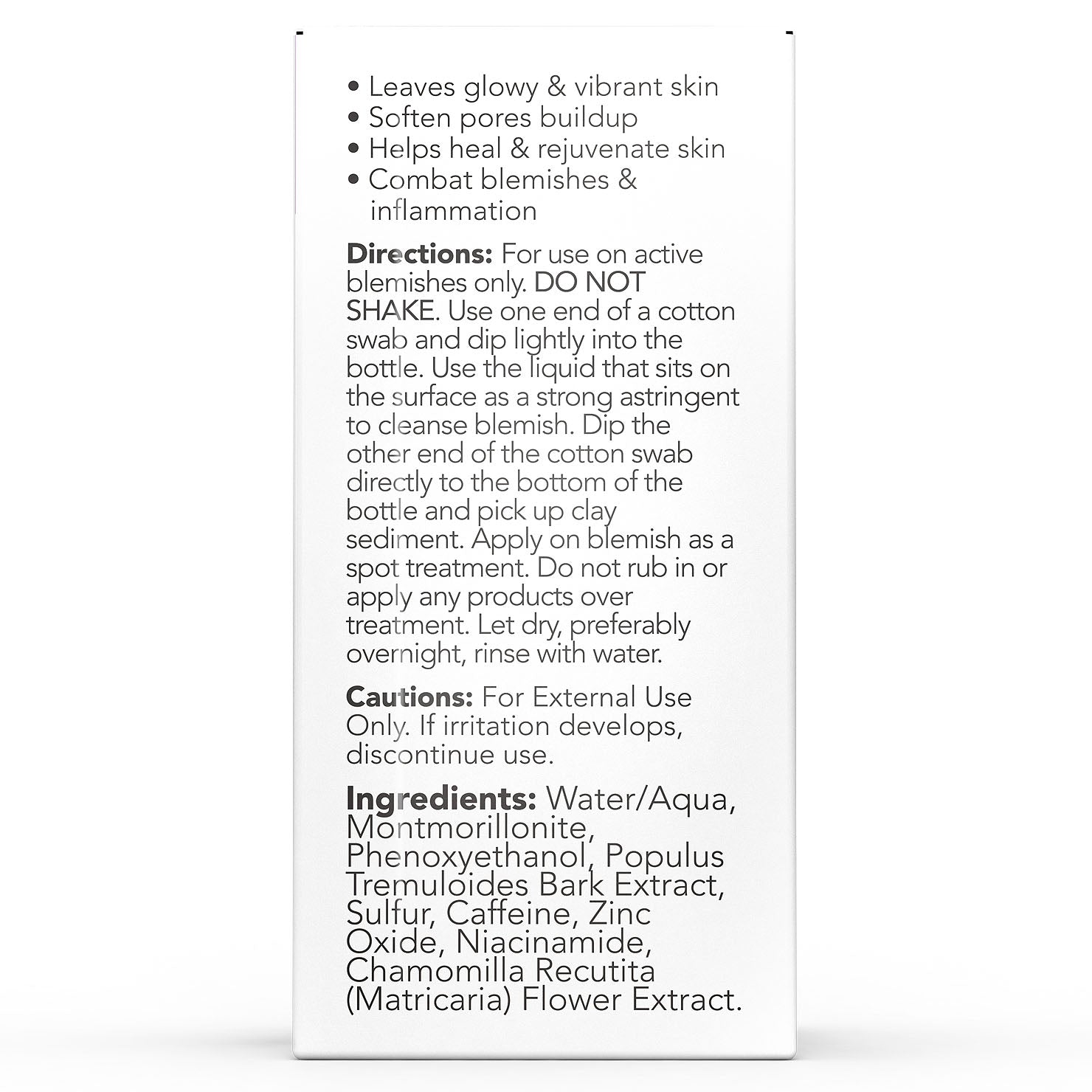 Product description of Spa Sciences' Acne Attack Bundle on a white background.