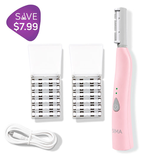 SIMA Deluxe Bundle Offer with a device and two blades kits saving $7.99
