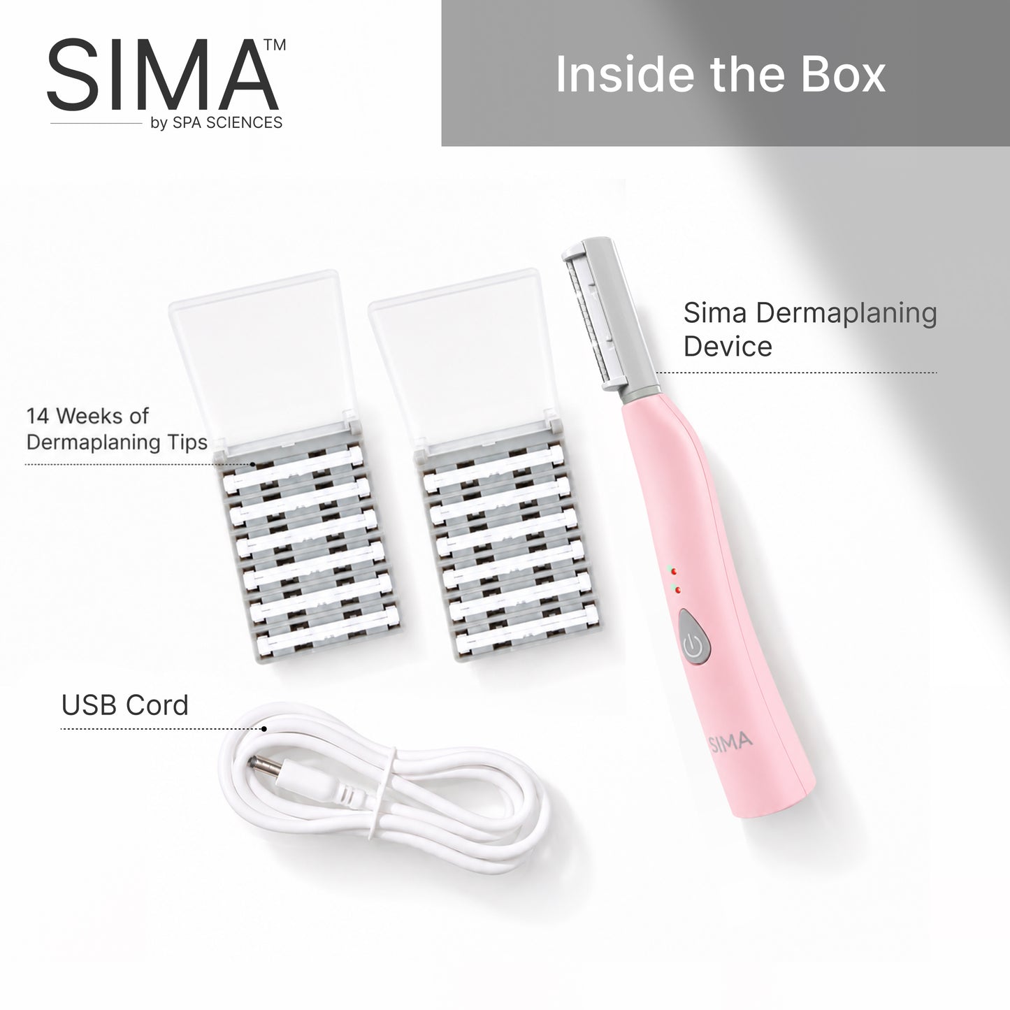 SIMA Deluxe Bundle Offer with a device and two blades kits saving $7.99