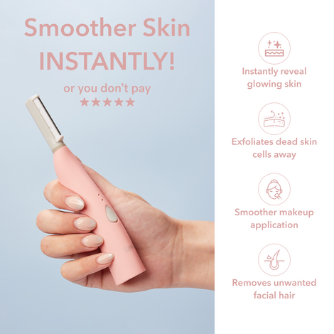 Smoother skin instantly with Spa Sciences SIMA Deluxe Dermplaning.