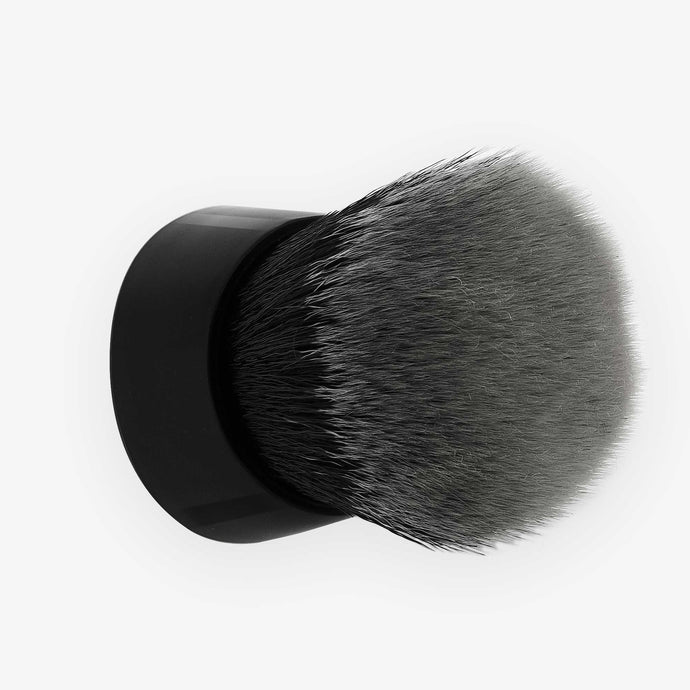 An ECHO Antimicrobial Replacement Head makeup brush on a white background.