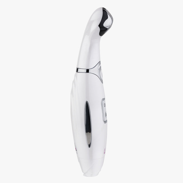 A white and black LORI electric shaver by Spa Sciences is displayed on a white background.